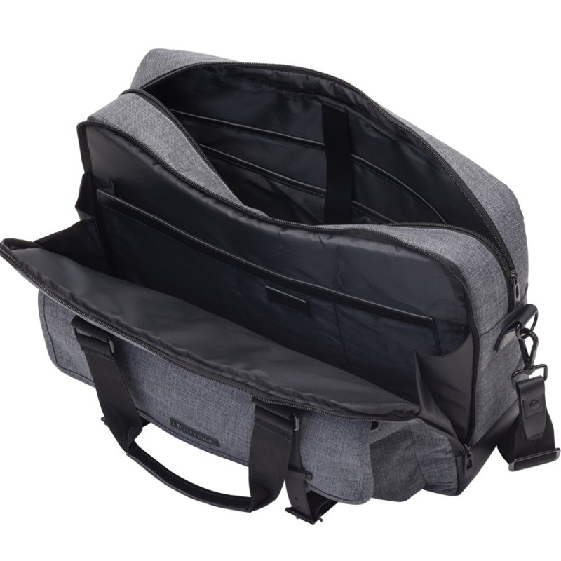 LIGHTPAK sacoche pour ordinateur portable TWYX, polyester, gris